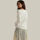 Free People: We The Free Easy Does It Long Sleeve Tee In White