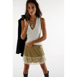 Free People We The Free Neria V-Neck Tank Top In Ivory