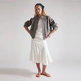 Free People We The Free On It Zip-Up Cardigan In Cool Grey