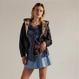 Free People  We The Free Paradise Found Denim Skort In Sky Blue