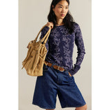 Free People We The Free Pretty Little Thermal in Blue Combo