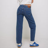 Free People We The Free Risk Taker Mid-Rise Jeans In Be Bold