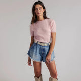 Free People We The Free Sparks Fly Shorts in Meadowbrook