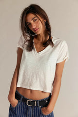 Free People We The Free Take 2 Tee In Ivory
