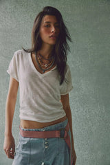 Free People We The Free Take 2 Tee In Ivory