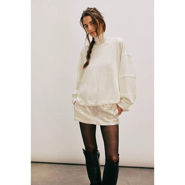 Free People  We The Free Total Eclipse Tee In Ivory