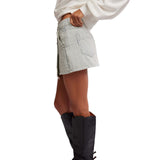 Free People We The Free Wynne Railroad Skirt In Indigo