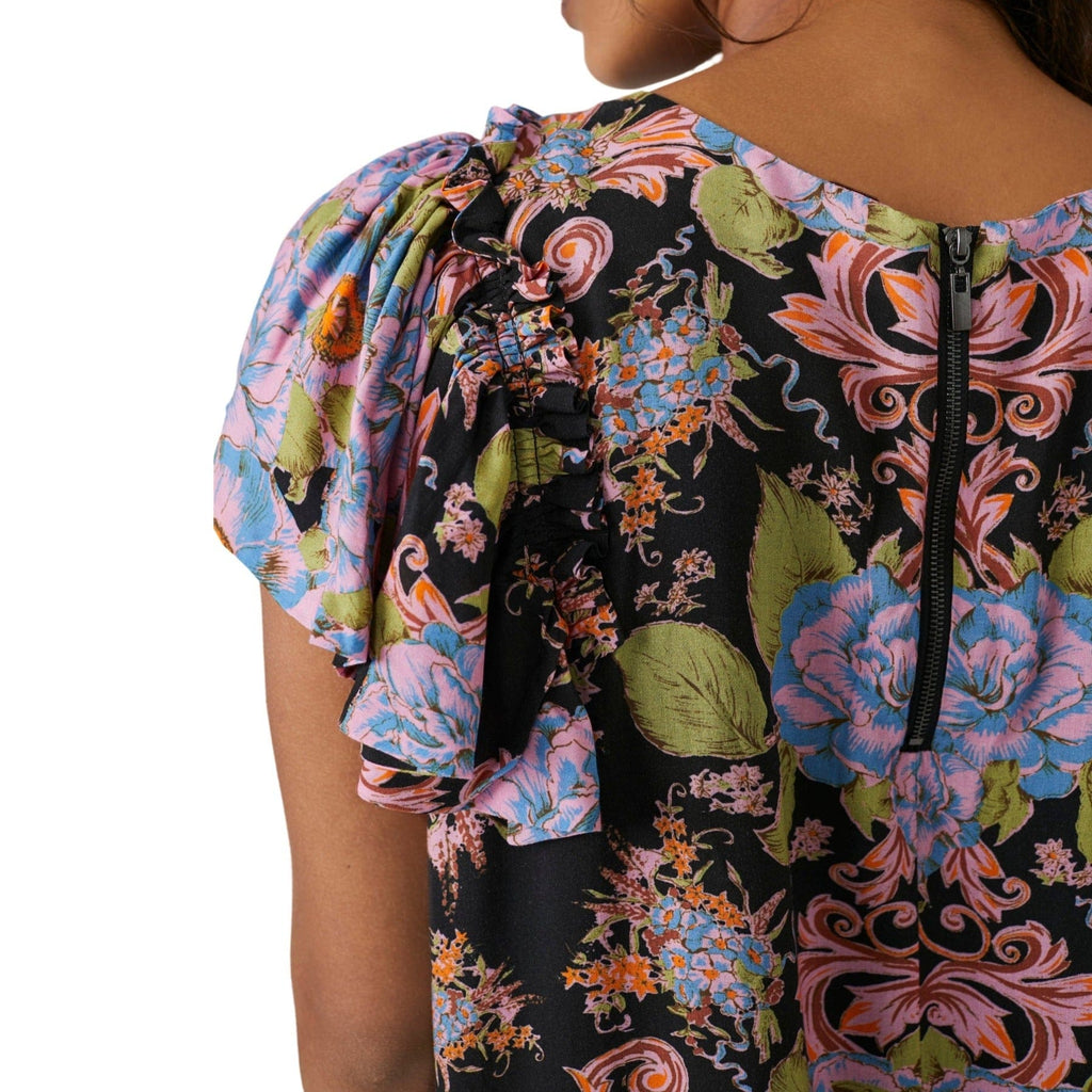 free people yara mini dress Free People Yara Printed Mini Dress