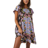 Free People Yara Printed Mini Dress