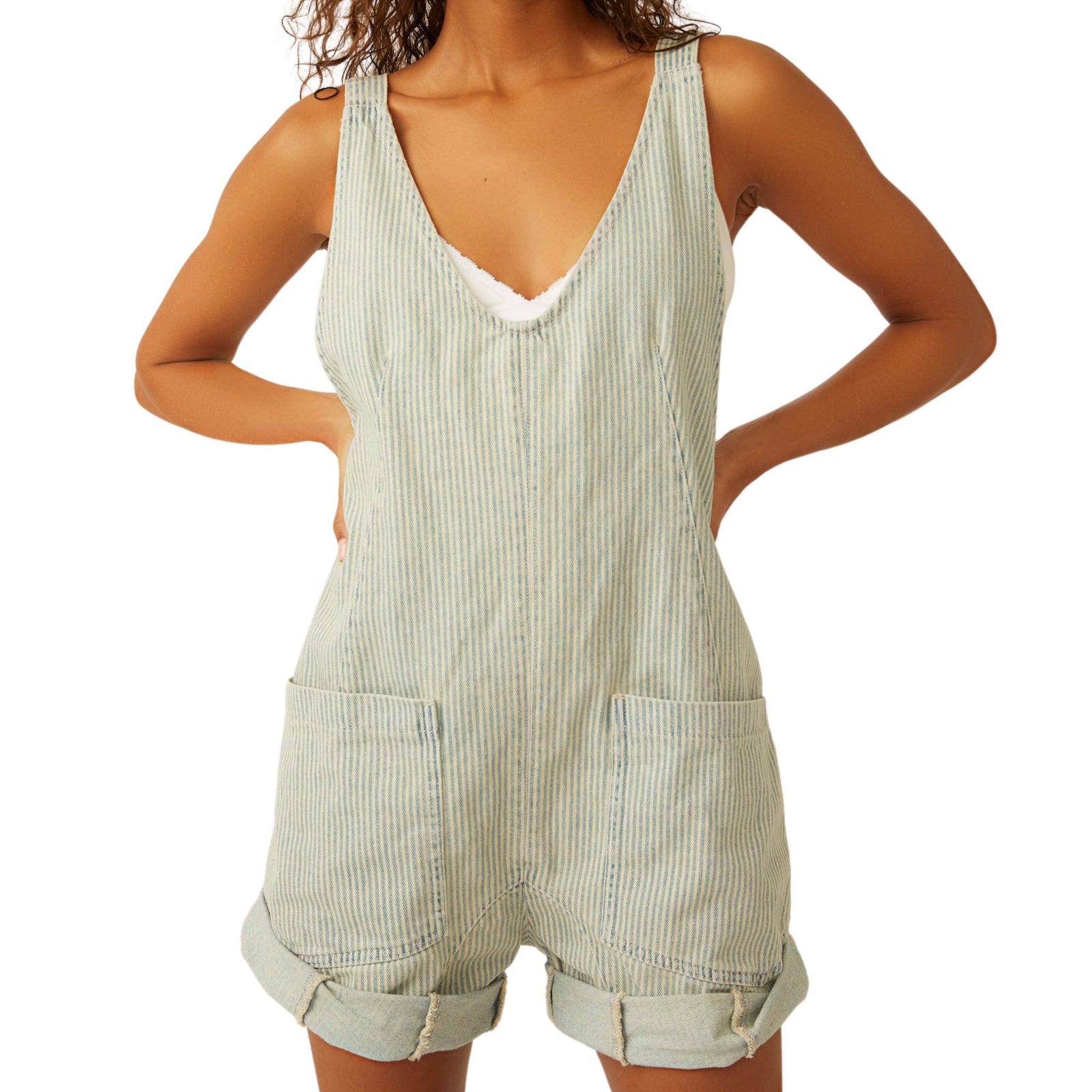 Free People We The Free High Roller Railroad Shortall