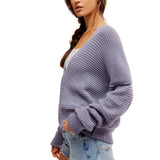 We The Free Into You Pullover In Blue Granite