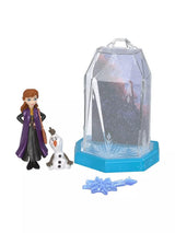 Disney Frozen-Ice Reveal Surprise Small Doll with Gel, Character Friend & Accessories
