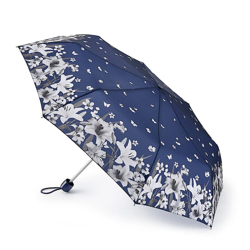 Fulton Minilite 2 Lillies And Snowdrops Umbrella