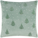 Furn. Evergreen Classic Tree Cushion Green