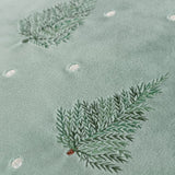 Furn. Evergreen Classic Tree Cushion Green