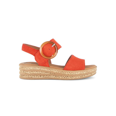 Gabor Andre Women's Sandals in Chilli Suede