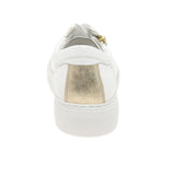 Gabor Gold Zip Trainer White