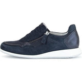 Gabor Janis Womens Trainers in Nightblue Suede