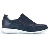 Gabor Janis Womens Trainers in Nightblue Suede
