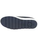 Gabor Platform Zip Trainer Midnight White