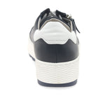 Gabor Platform Zip Trainer Midnight White