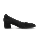 Gabor Scallop Schwarz In Black