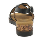 Gabor Twist Front Sandal Black