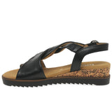 Gabor Twist Front Sandal Black
