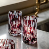 Gallery Direct Confetti Glasses 4pk In Brown