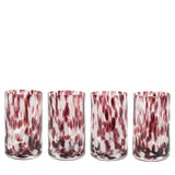 Gallery Direct Confetti Glasses 4pk In Brown