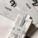 Gallery Direct Linen Effect Placemat 4pk In Cream