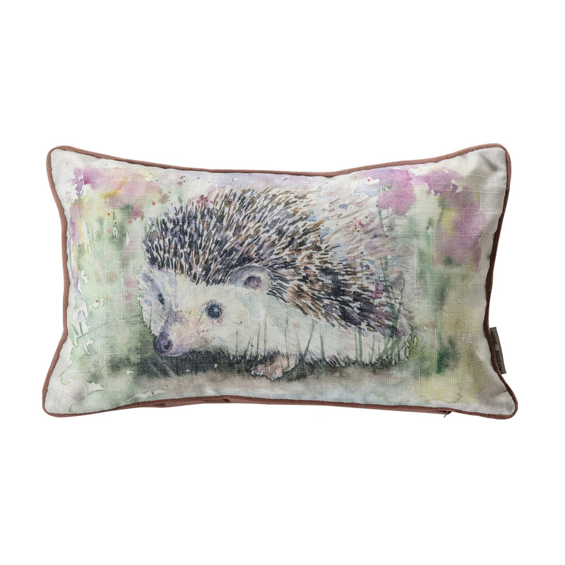 Gallery Watercolour Hedgehog Cushion
