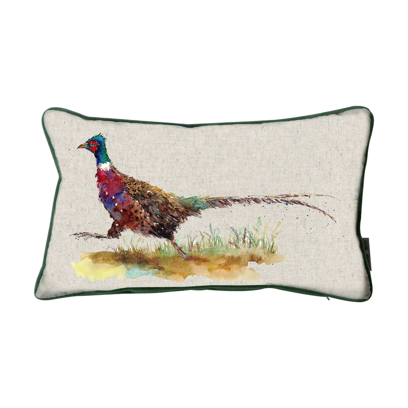 Gallery Watercolour Pheasant Cushion