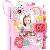 FUNLOCKETS Secret Mini Journal In Pink