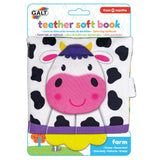 GALT Teether Soft Book - Farm