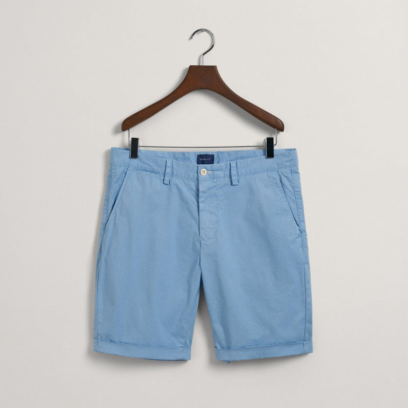 GANT Allister Regular Fit Sunfaded Shorts Gentle Blue