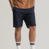 GANT Allister Regular Fit Sunfaded Shorts in Marine