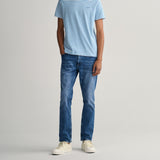 GANT Arley Regular Fit Jeans Mid Blue Core