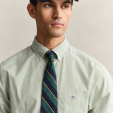 GANT Banker Poplin Classic Regular Shirt In Herb Green
