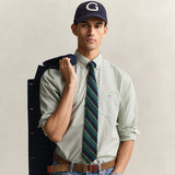 GANT Banker Poplin Classic Regular Shirt In Herb Green