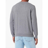GANT Classic Cotton C-Neck Sweater In Dark Grey Melange