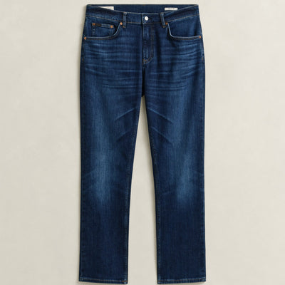 Gant Classic Denim Jeans Regular Mid Blue