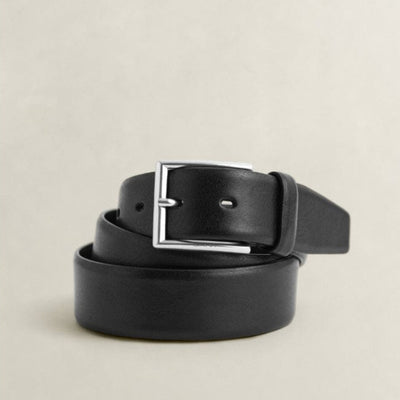 GANT Classic Leather Belt In Black