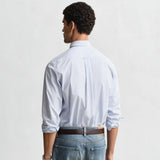 GANT Classic Poplin Shirt Regular Fit In Light Blue