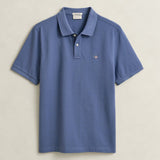 GANT Classic Regular Polo Shirt In Blue Horizon