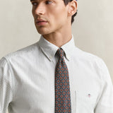 GANT Classic Regular Striped Oxford Shirt In Surplus Mint