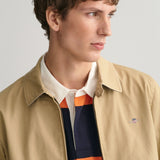 GANT Cotton Windcheater Jacket Dark Khaki