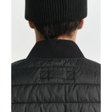 Gant Double Mid Length Jacket In Black