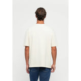 Gant Graphic Birding Print T-Shirt In Ivory White