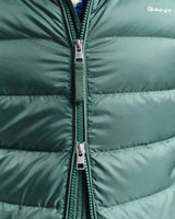GANT Light Down Jacket in Woody Green
